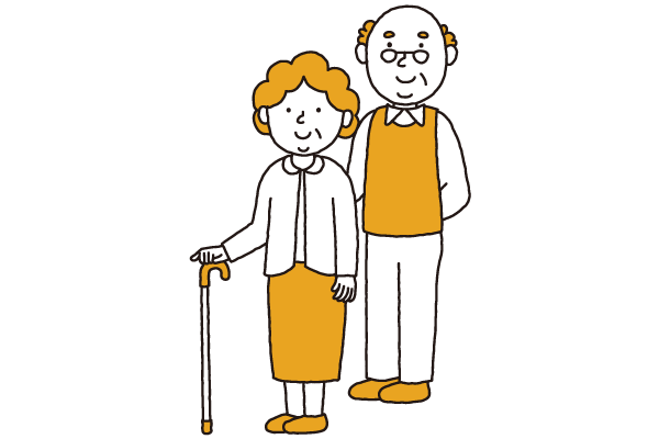 高齢者が健康で活き活きとしているまち